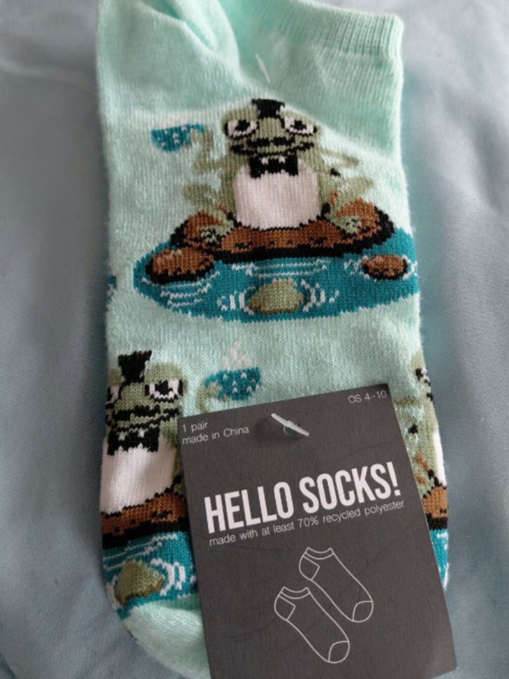 Hello Socks! Low Cut Socks Made with Recycled Polyester
